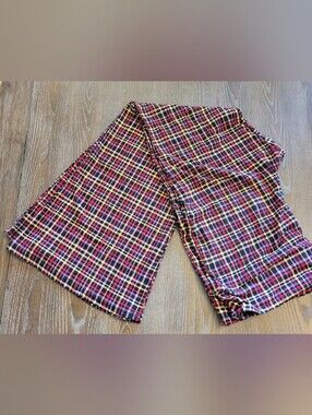 Junior's Plaid Bell Bottom Pants, NWOT